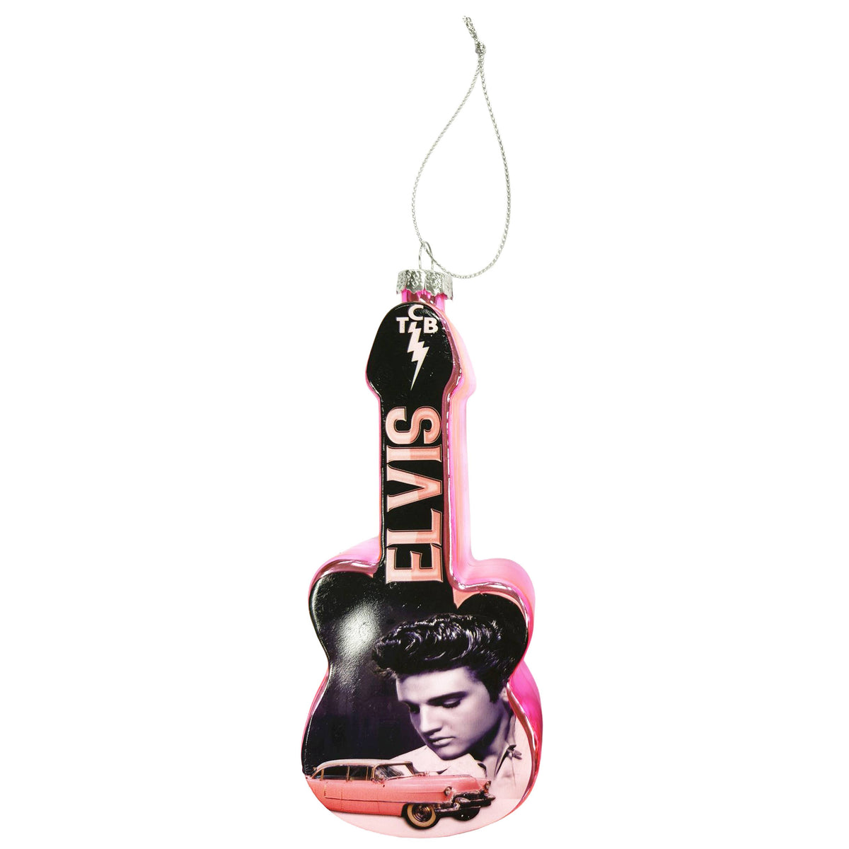 Elvis Ornament - Guitar Caddy Deco