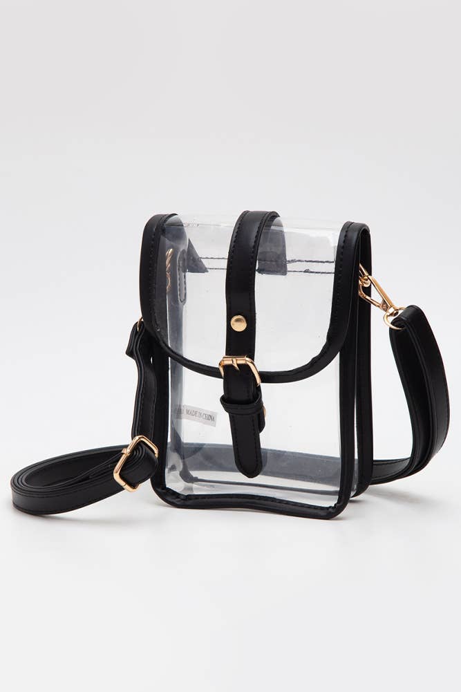 Clear Cross Body Stadium Concert Transparent Handbag