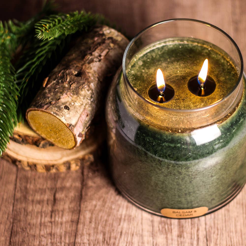 Balsam &amp; Cedar KOTL Papa Candle (34oz.) – Balsam &amp; Cedar