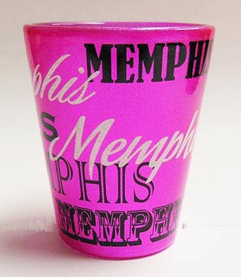 Memphis Shot Glass