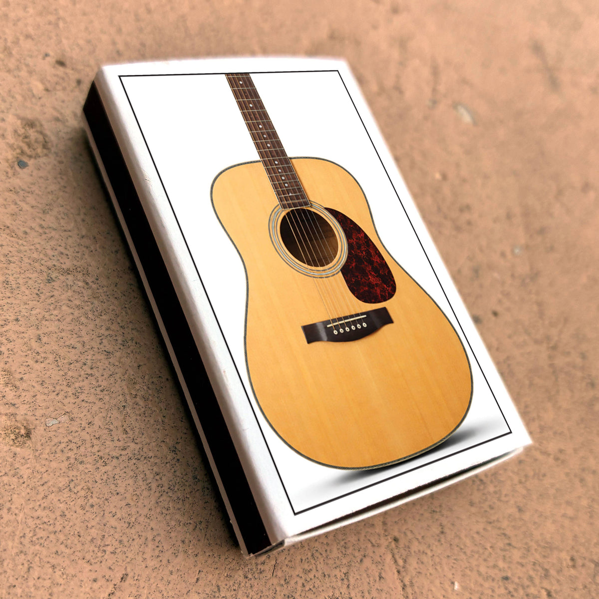 Matches • Acoustic Guitar • Home Decor for Candles &amp; Incense