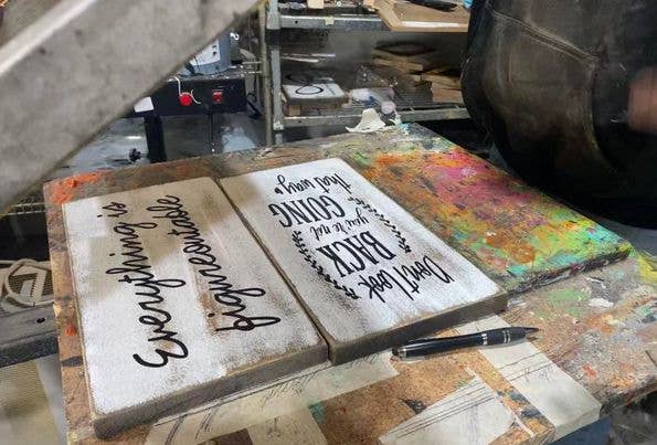 I LOVE YOU MORE THAN YESTERDAY...: 10" x 20"