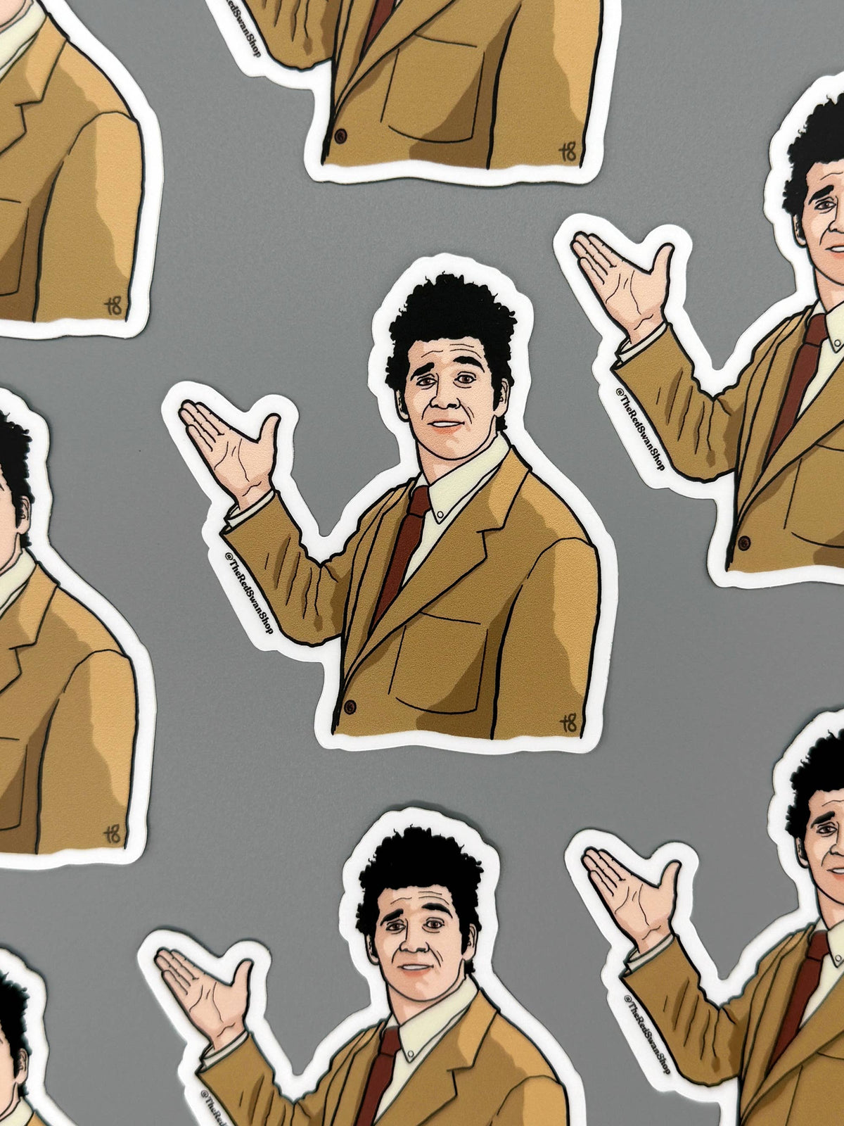 Cosmo Kramer - Seinfeld Sticker