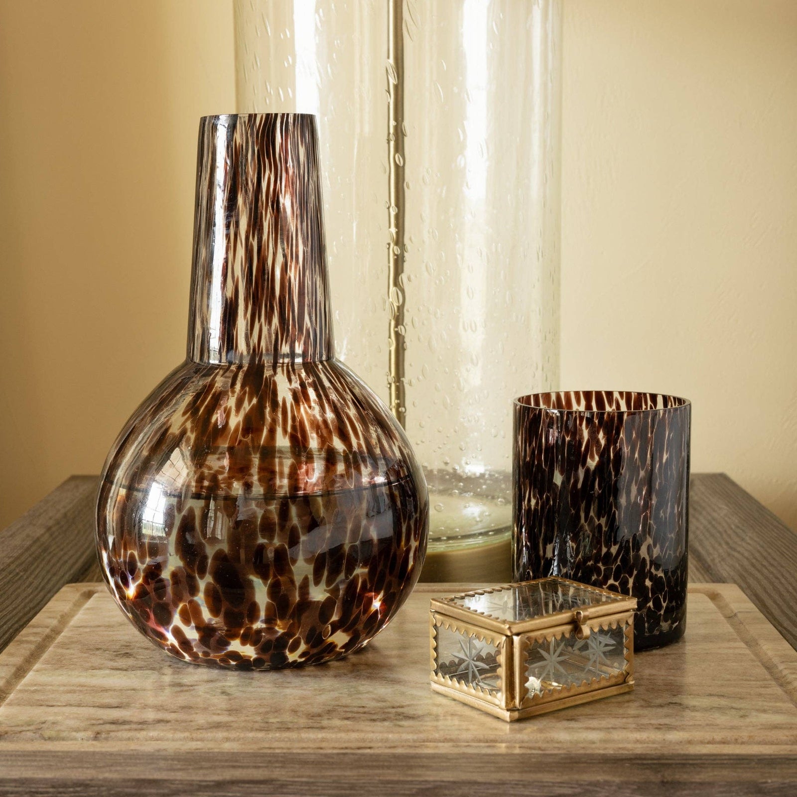Carafe + Drinking Glass