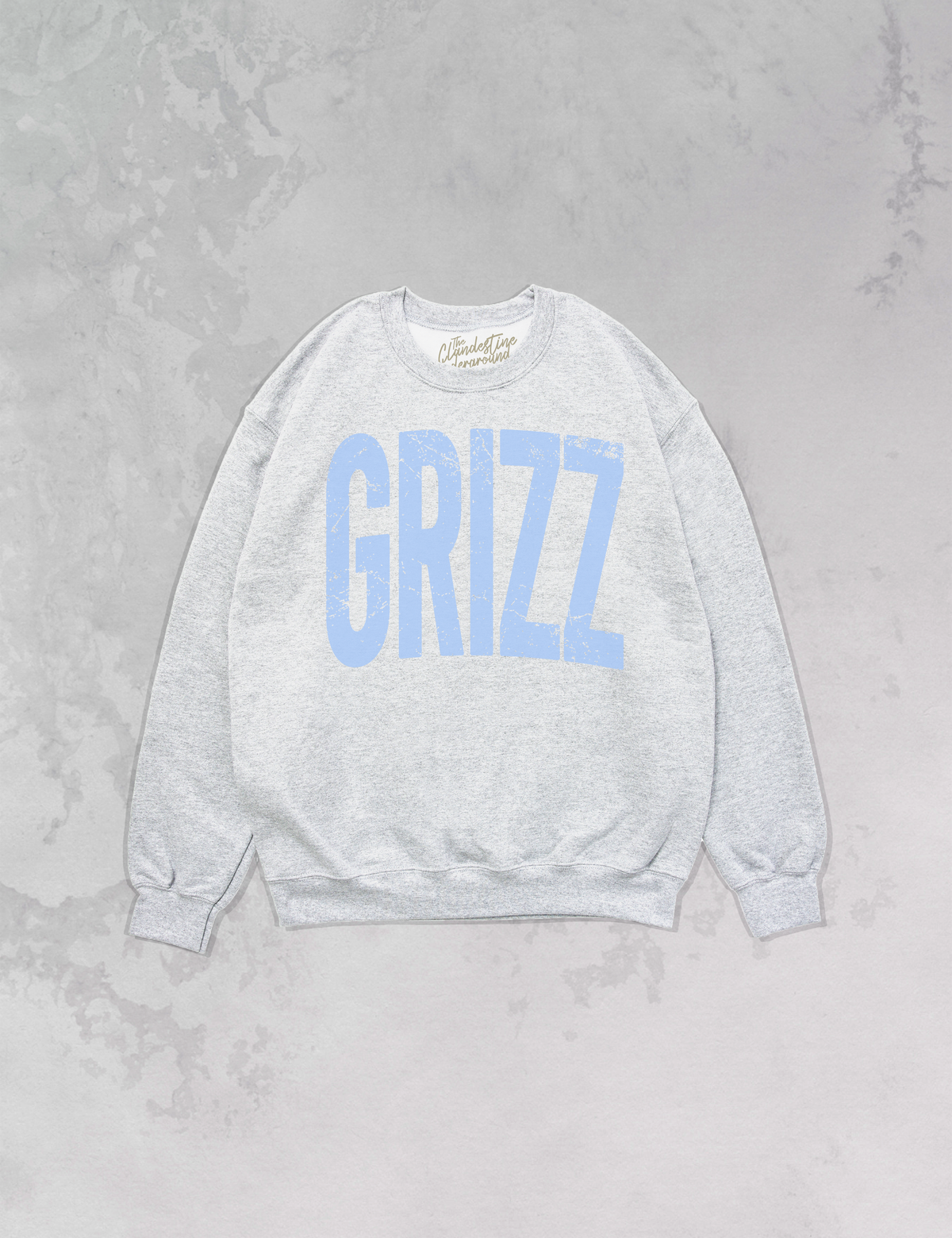 Oversized Grizz Memphis Basketball 90's Sweatshirt