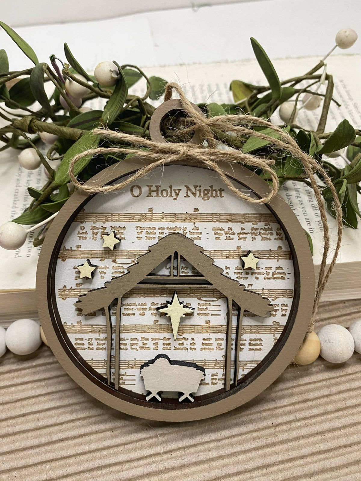 O Holy Night Ornament or Gift Tag