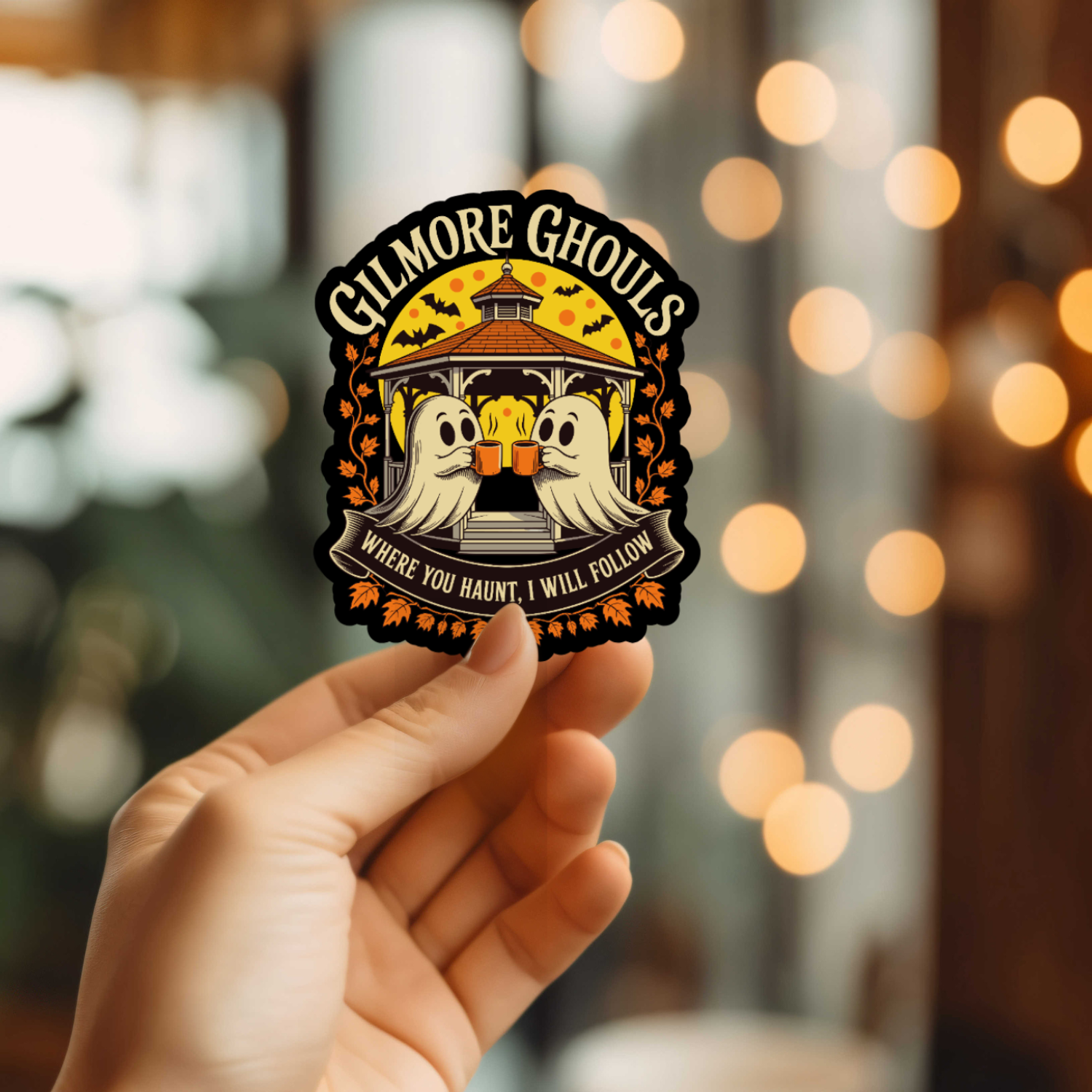 Funny Gilmore Ghouls Vinyl Sticker