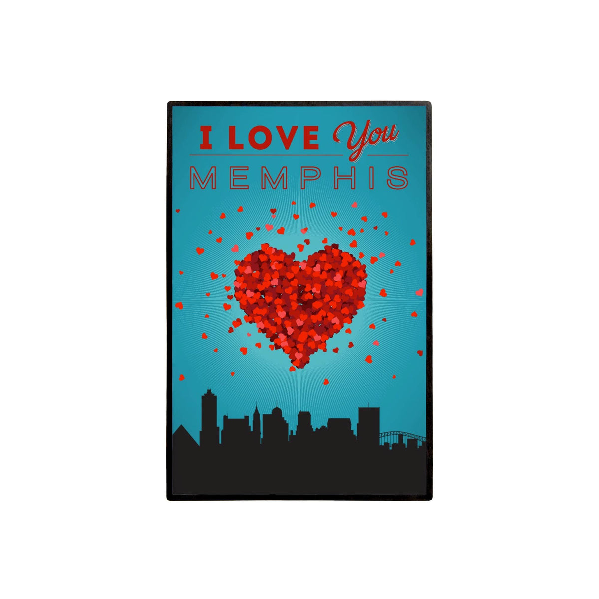 I Love You, Memphis, Tn, Lapel Pin