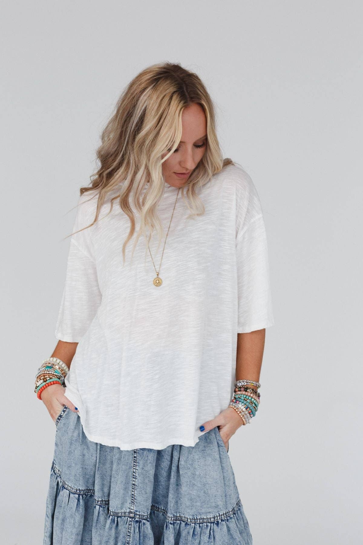 Your Favorite Slub Tee Shirt - Natural: