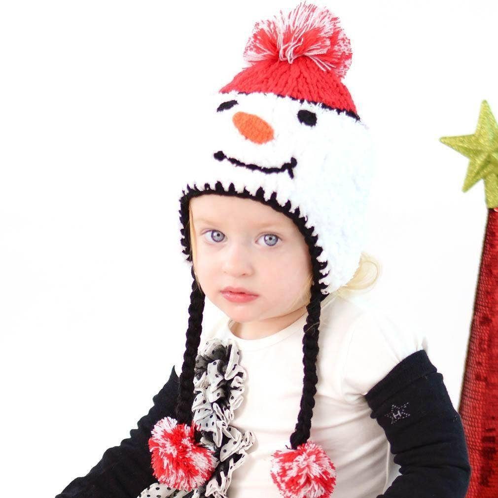 Snowman Beanie Hat