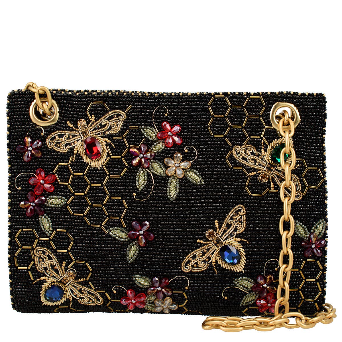 Haute Hive Bees and Honeycomb Handbag