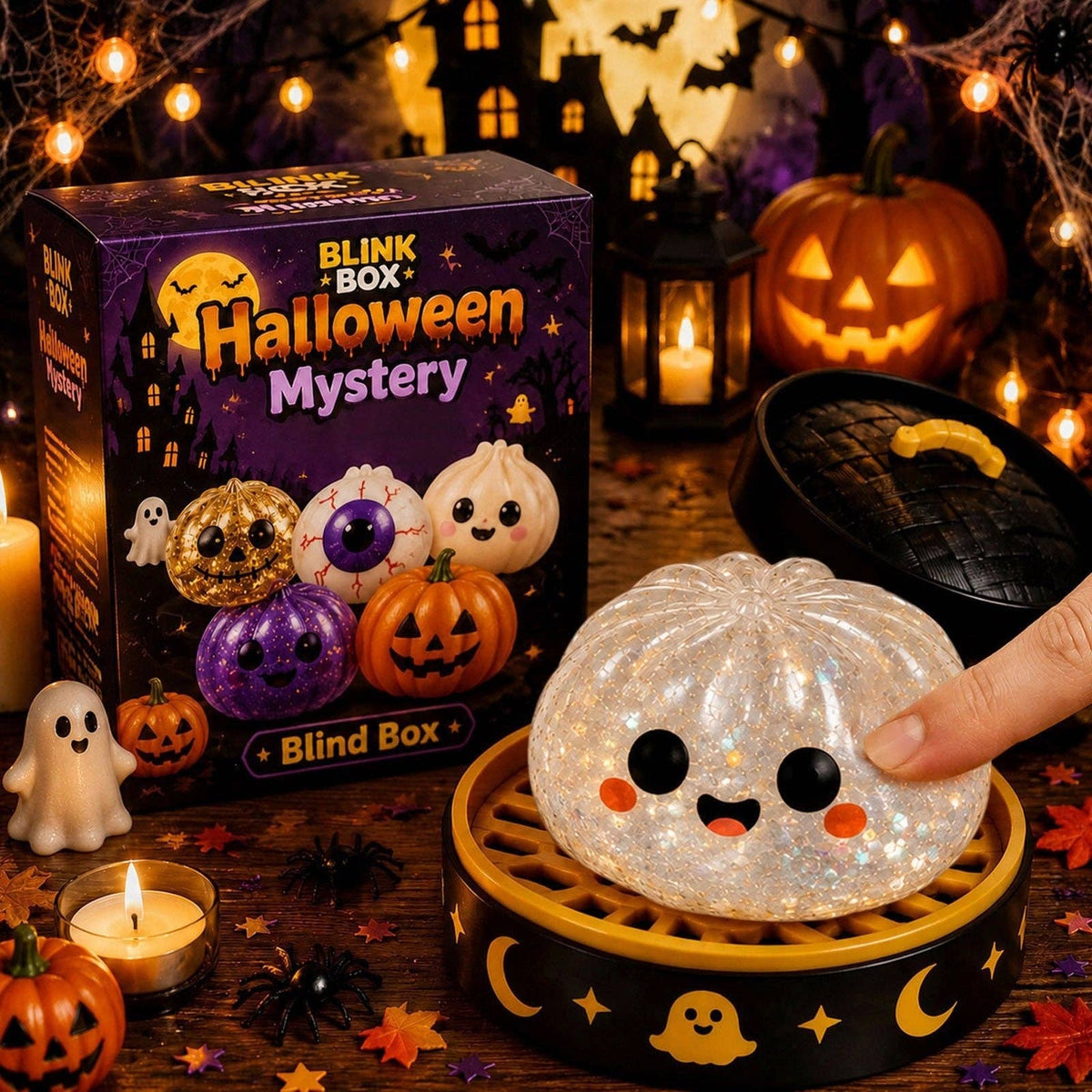 Halloween Ghost Dumpling Squishy Collection