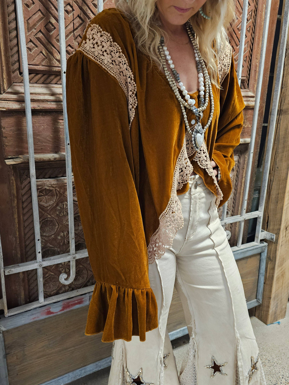 Sequins in Hayfield Pants