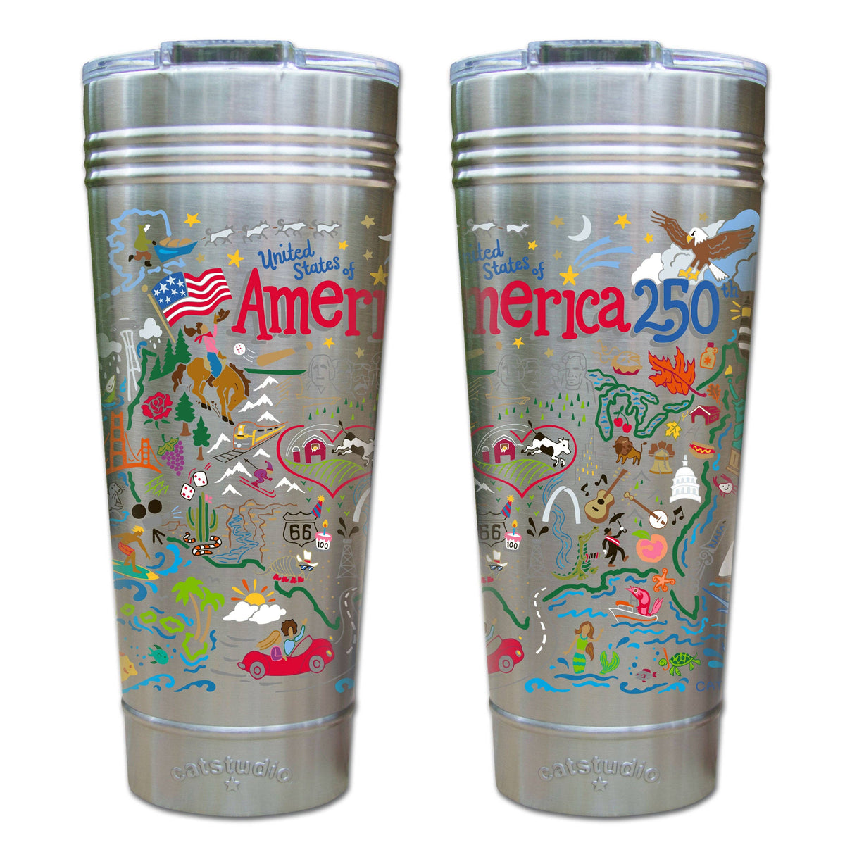 America 250 Thermal Tumbler