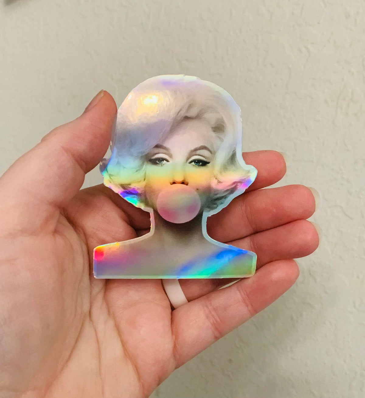 Marilyn Gum-Marilyn Sticker/ Glossy Vinyl