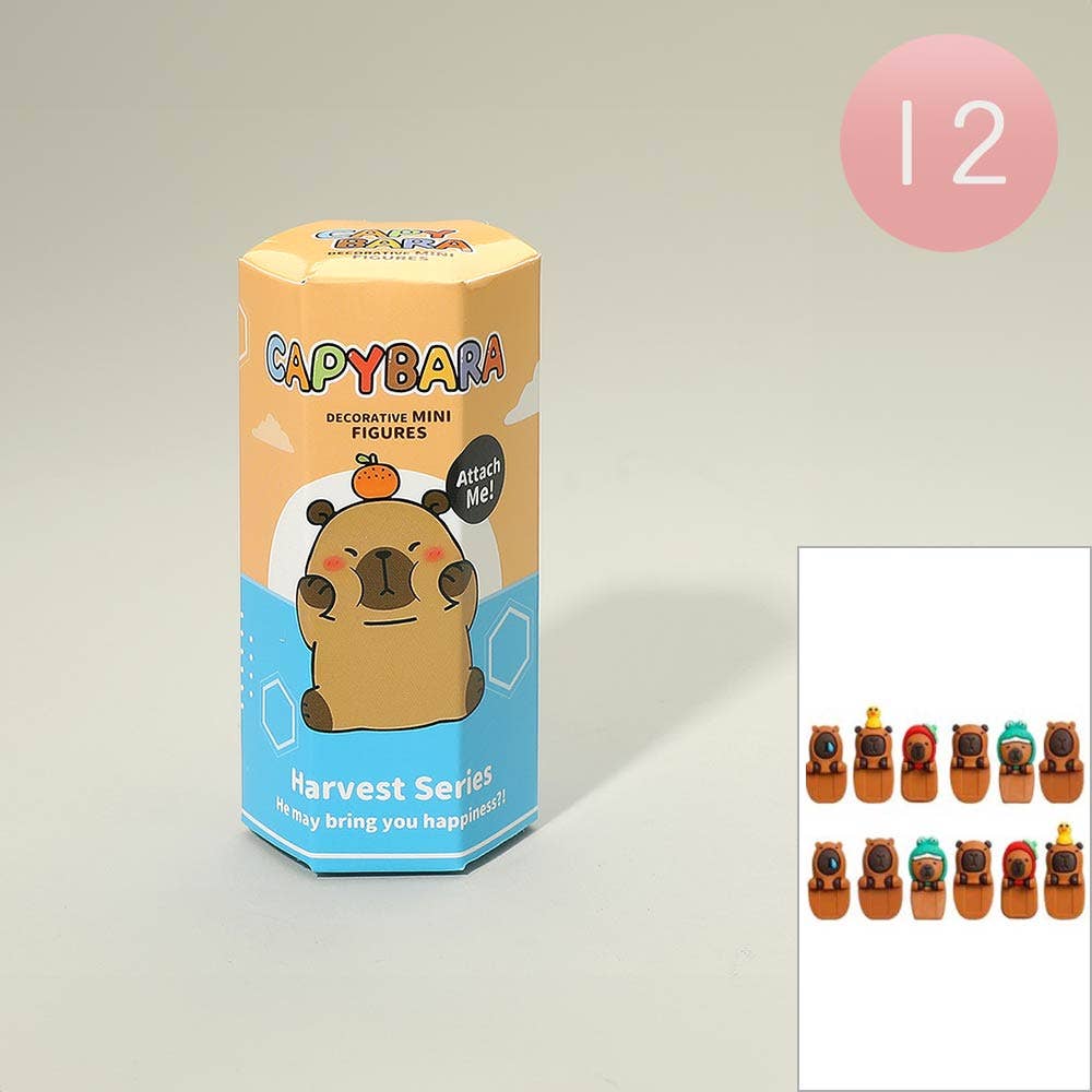 Capybara Mini Figure Phone Topper Blind Box