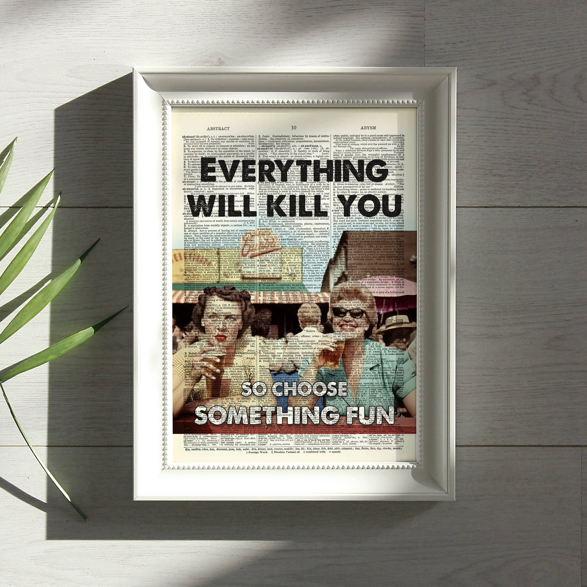 Art Print Dictionary Page | Vintage | Everything Will