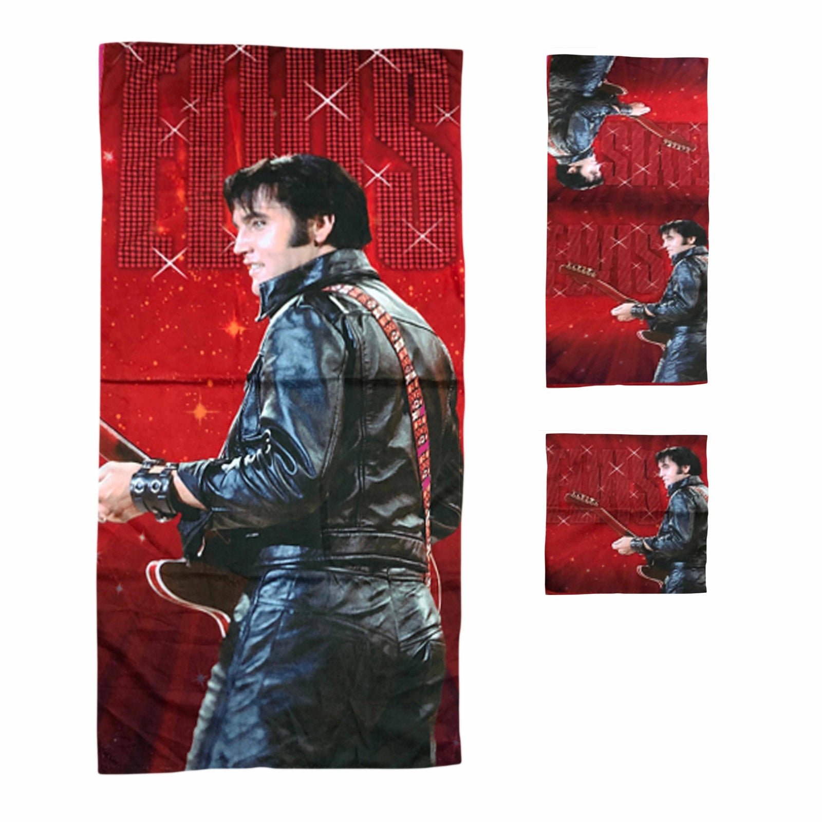 Elvis Bath Towel Set - 68' Comeback