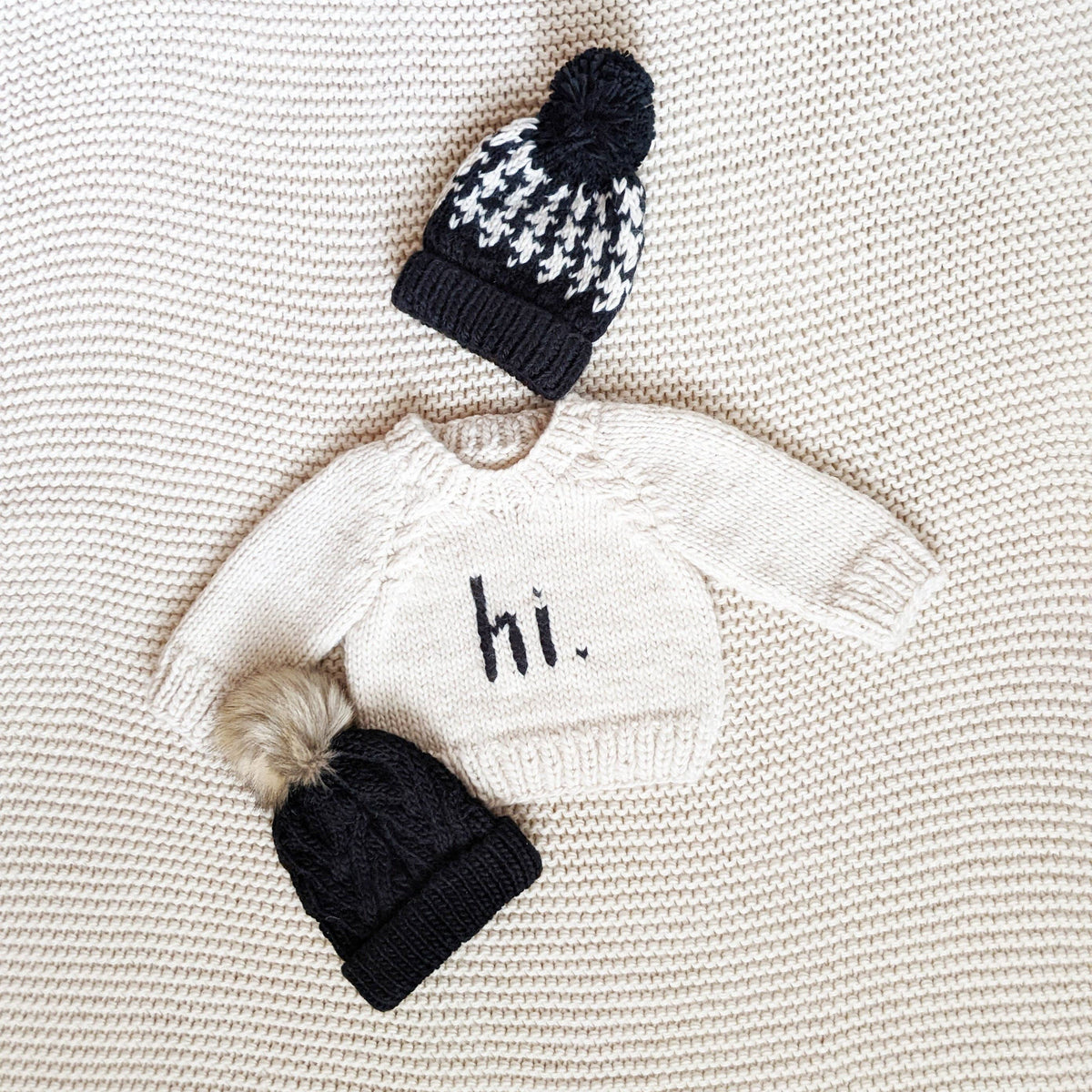hi. Crew Neck Sweater: 6-12 months
