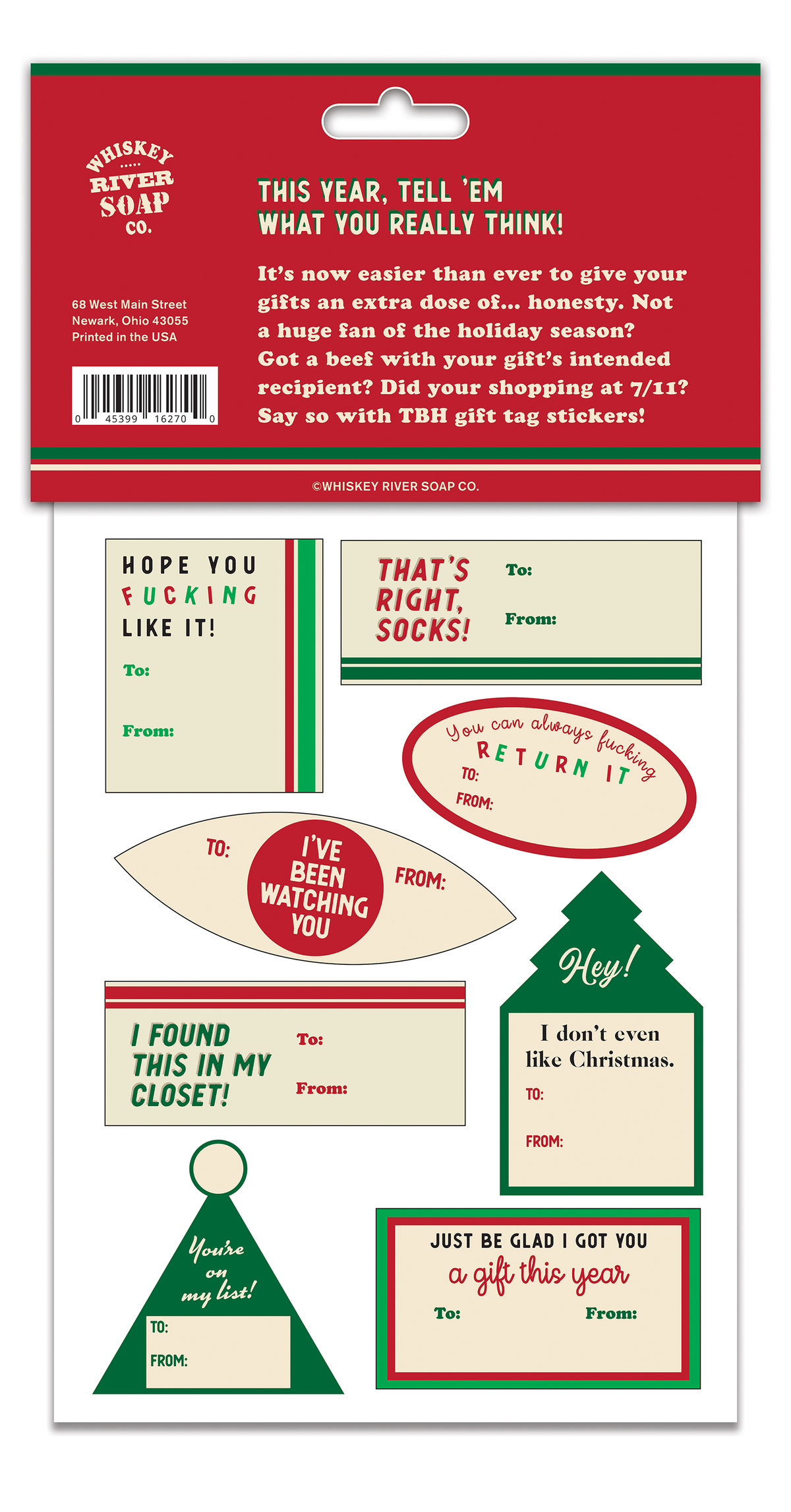 Funny Christmas Gift Tags