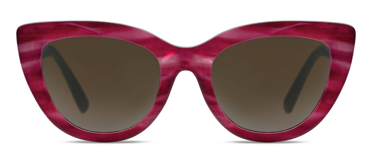 Capri (Sunglasses): Pink Botanico / Reading