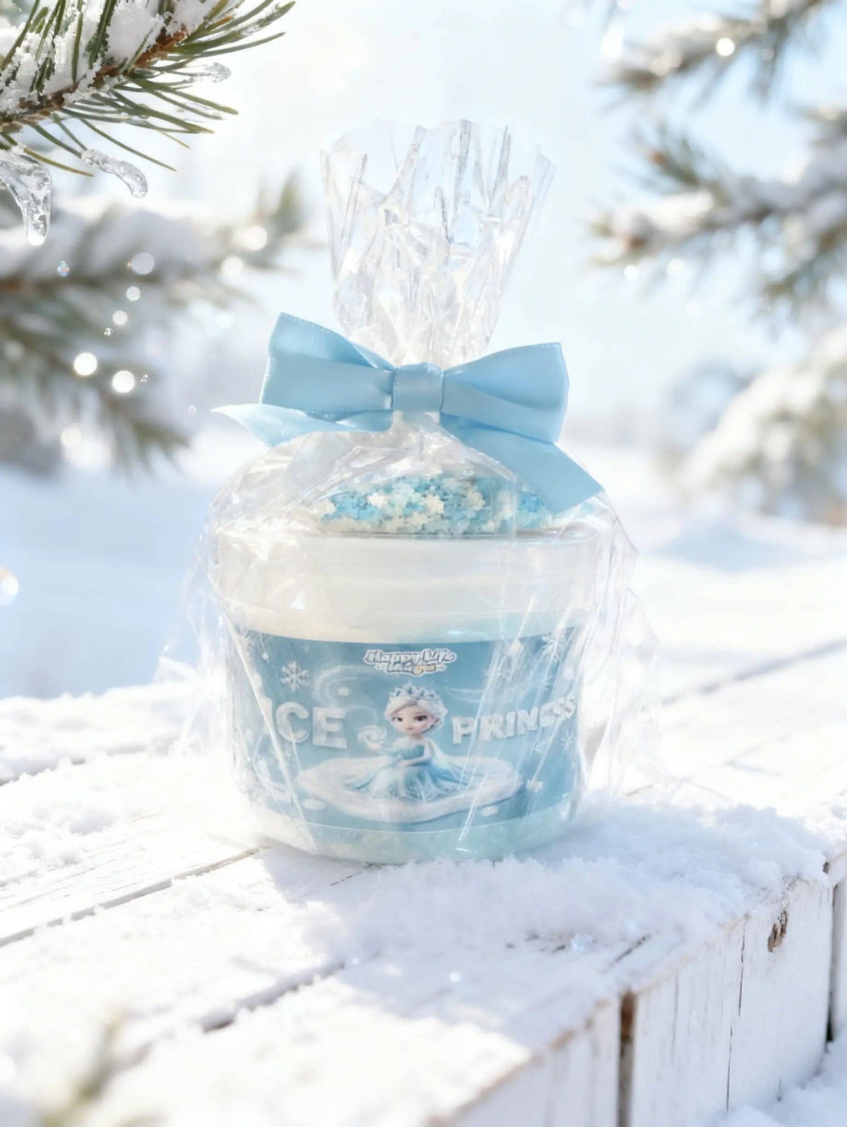 Ice Princess Cloud Slime Kit – Fluffy Snow Slime