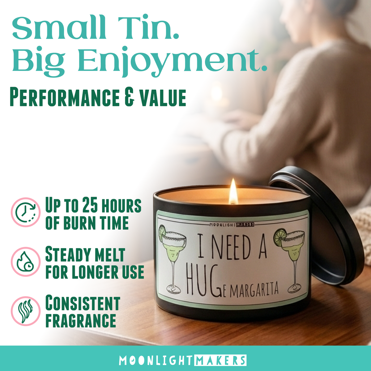 Having Me as a Daughter... - Funny Mom Candle - 8oz, Soy