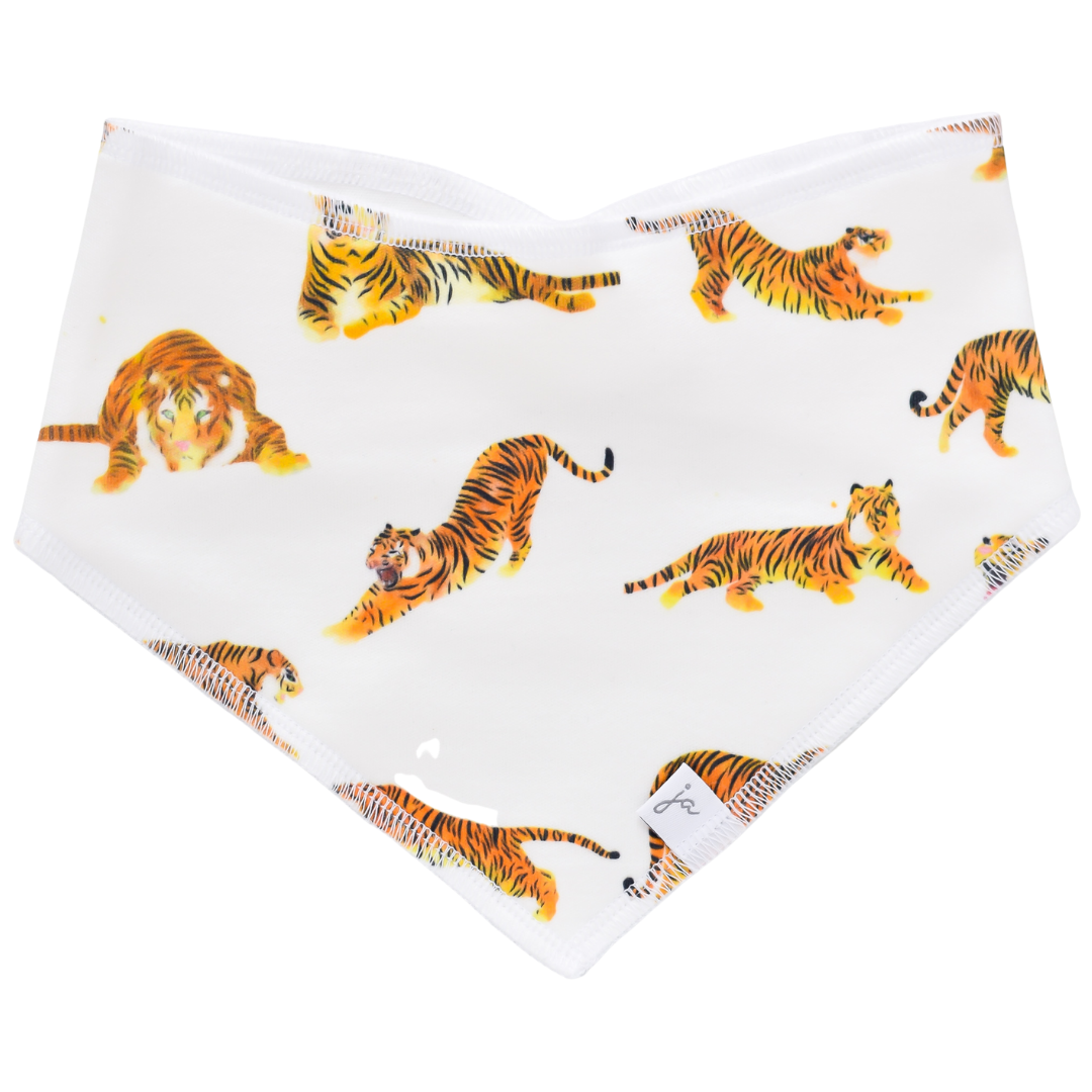 Tigers Bandana Bib
