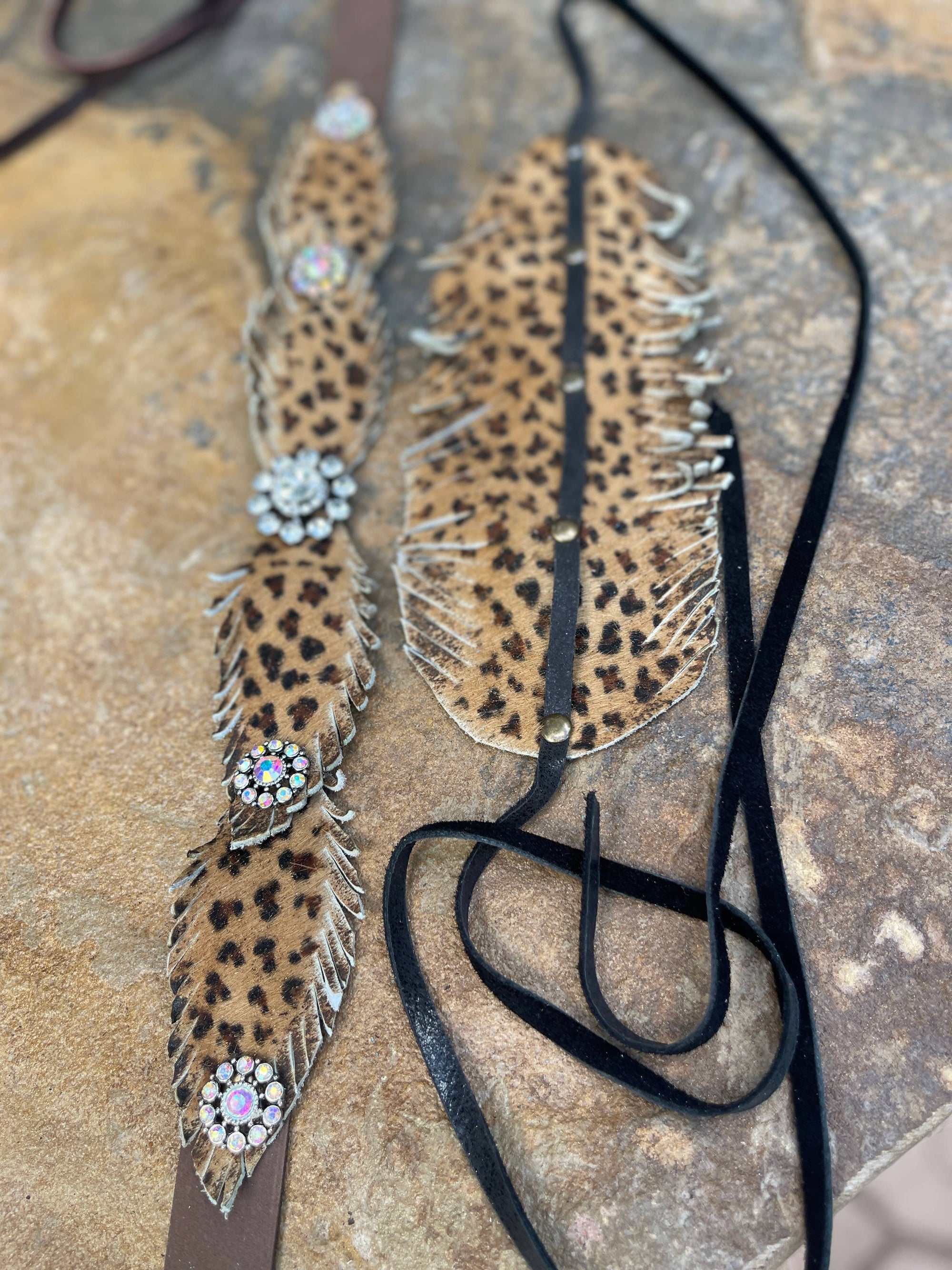 Leopard Hatband