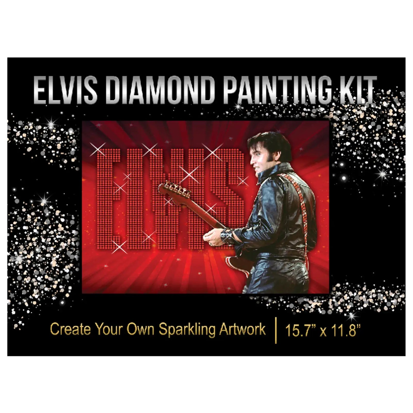 Elvis Diamond Painting Kit - '68 Name