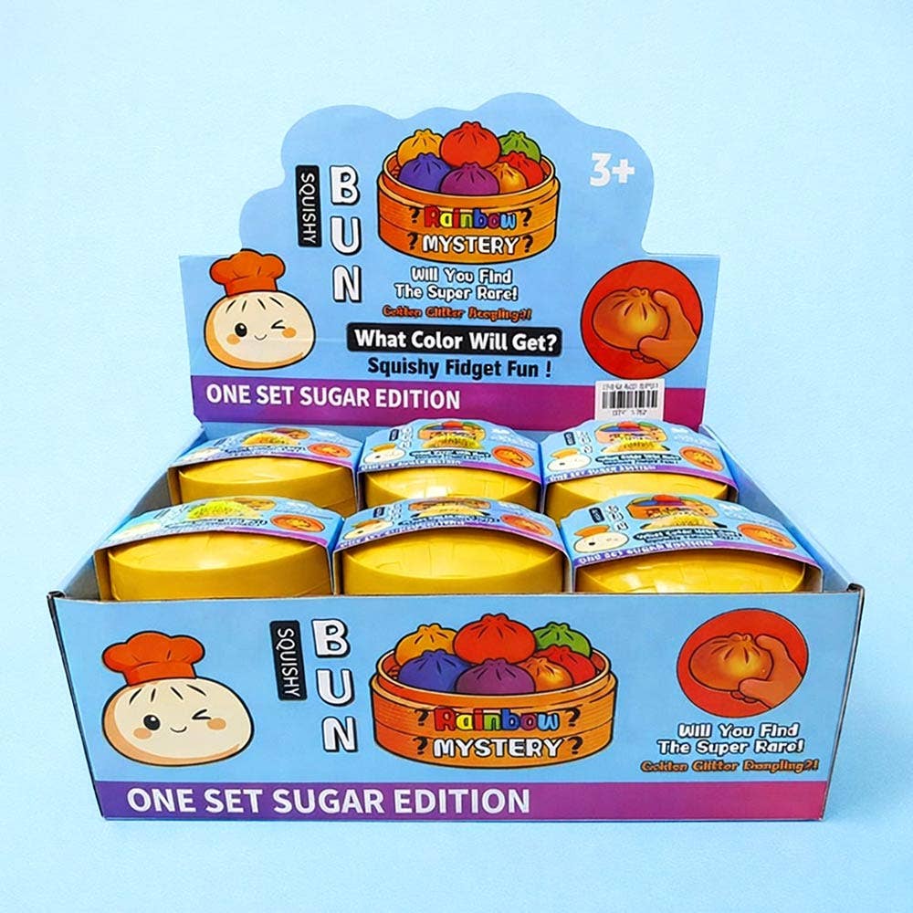 Mystery Squishy Dumpling Stress Relief Squeeze Toy