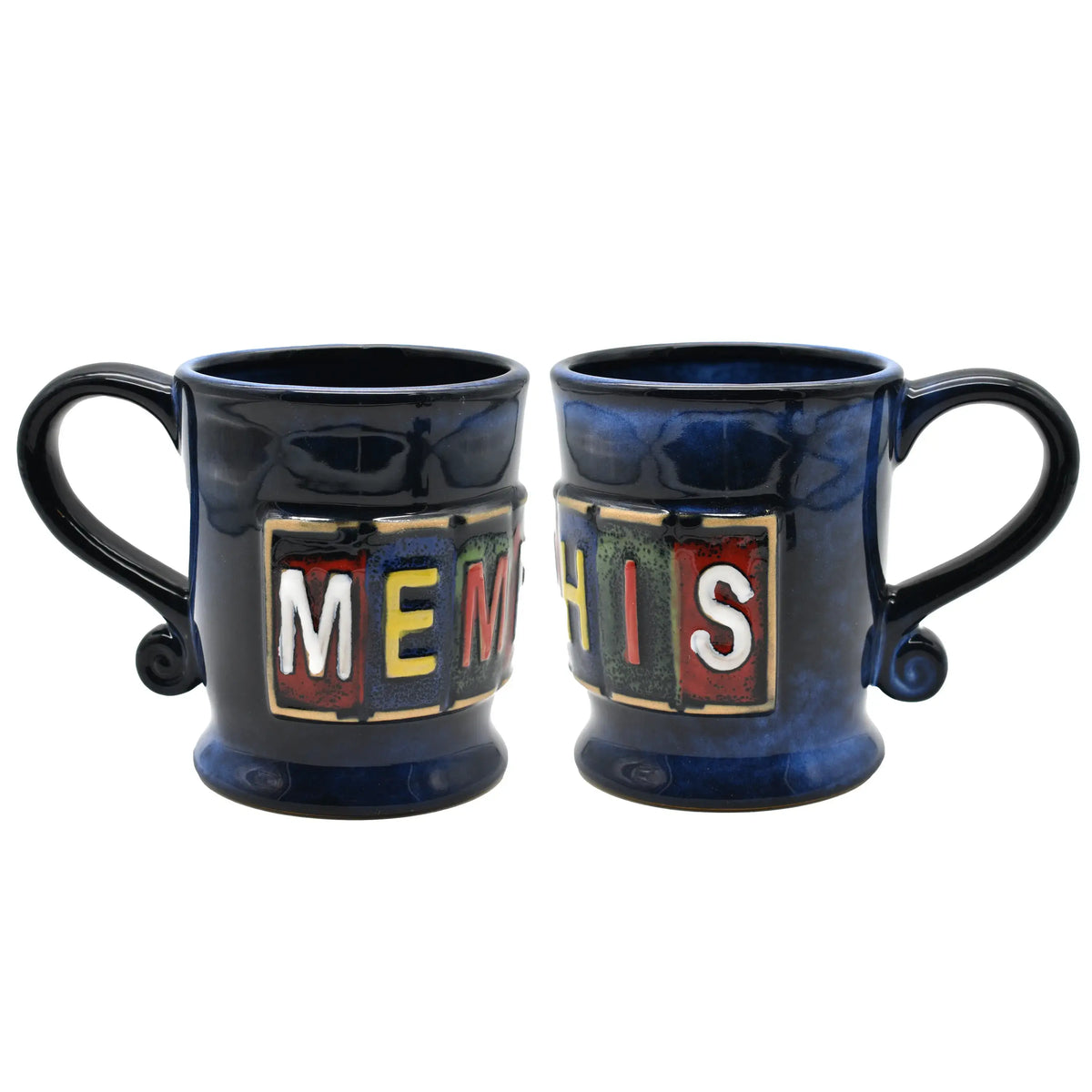 Memphis Mug -Stoneware License Plate