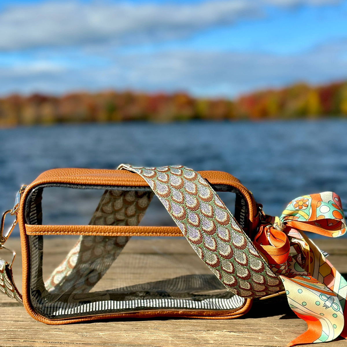 Cameron Fun and Fabulous Women's Crossbody Bag: Black or Brown