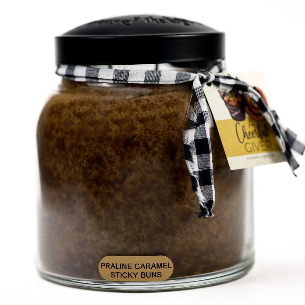 Praline Caramel Sticky Buns KOTL Papa Candle (34oz.) – Praline Caramel Sticky Buns