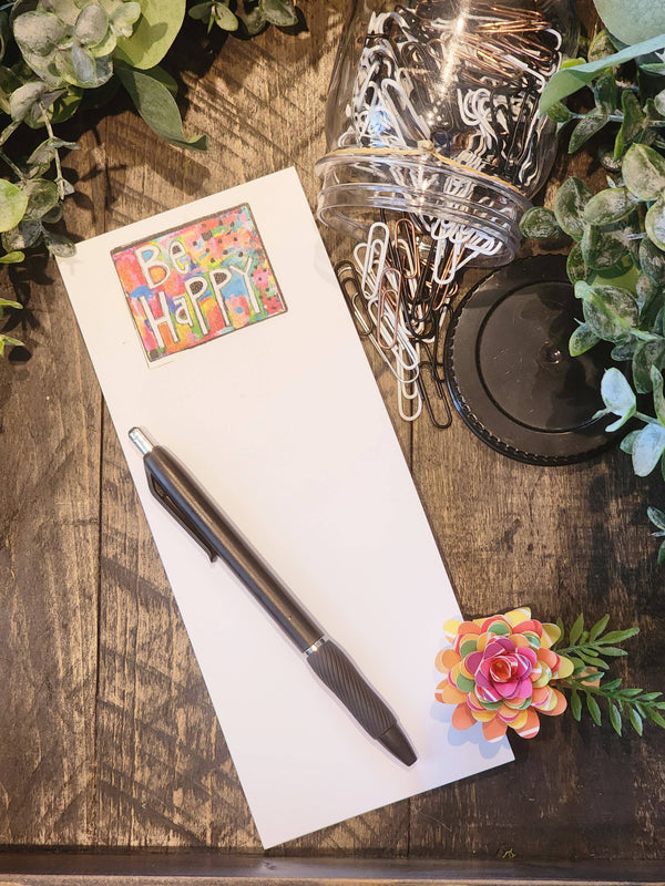 Be Happy Notepad - Feelin’ Memphis LLC