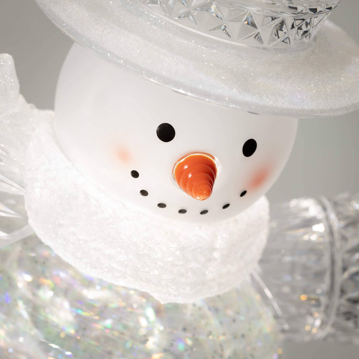 LED SNOWMAN ROTATING GLOBE