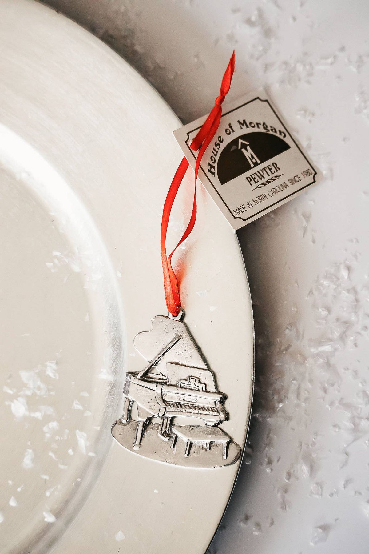 Handmade Music Christmas Ornament - Piano