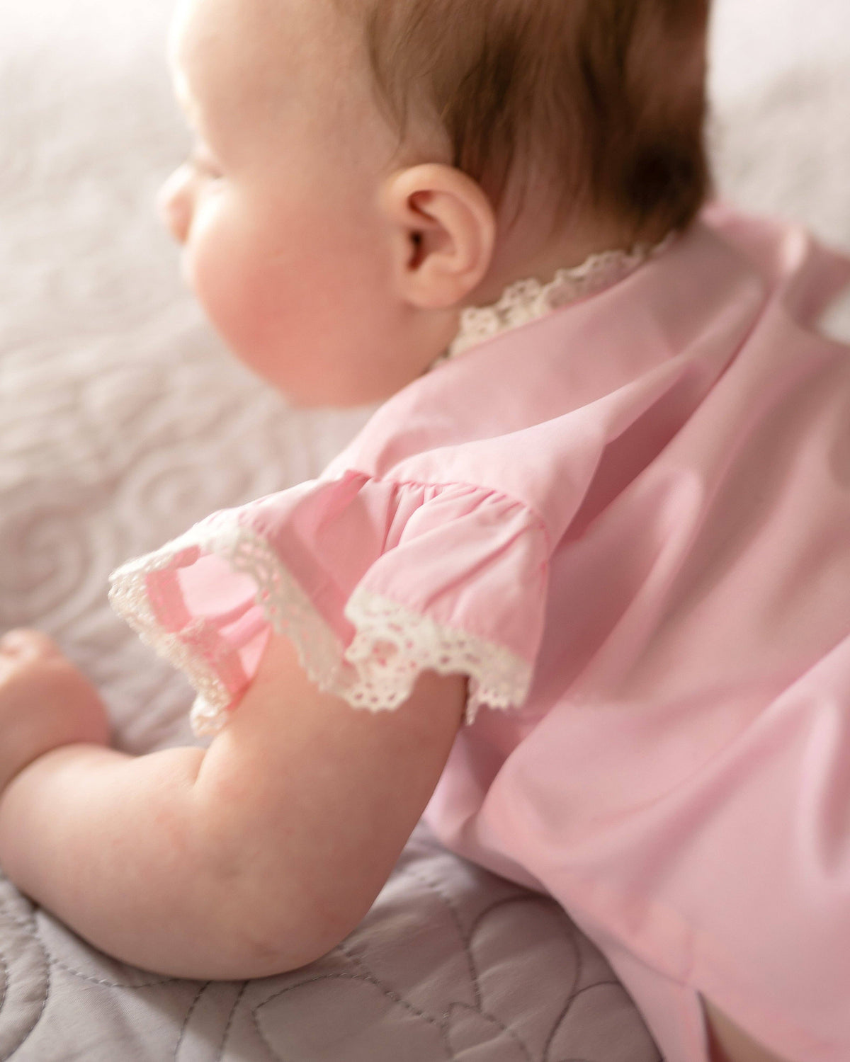 Diaper Cover Set: Floral and Lace: 3m