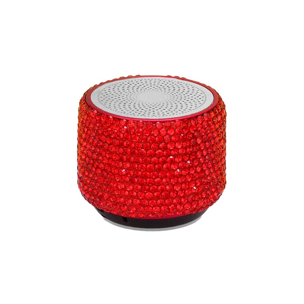 Mini Portable Bling Studded Wireless Speaker
: Ab