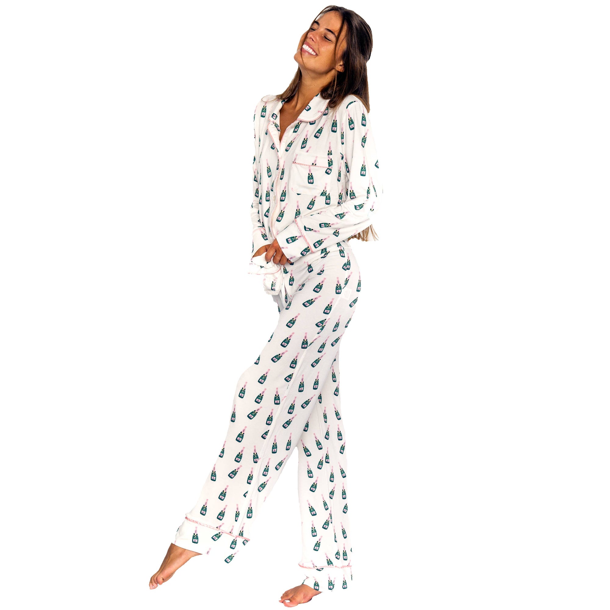 Pant Set- Champagne - Pajama's:  FEEL SO GOOD