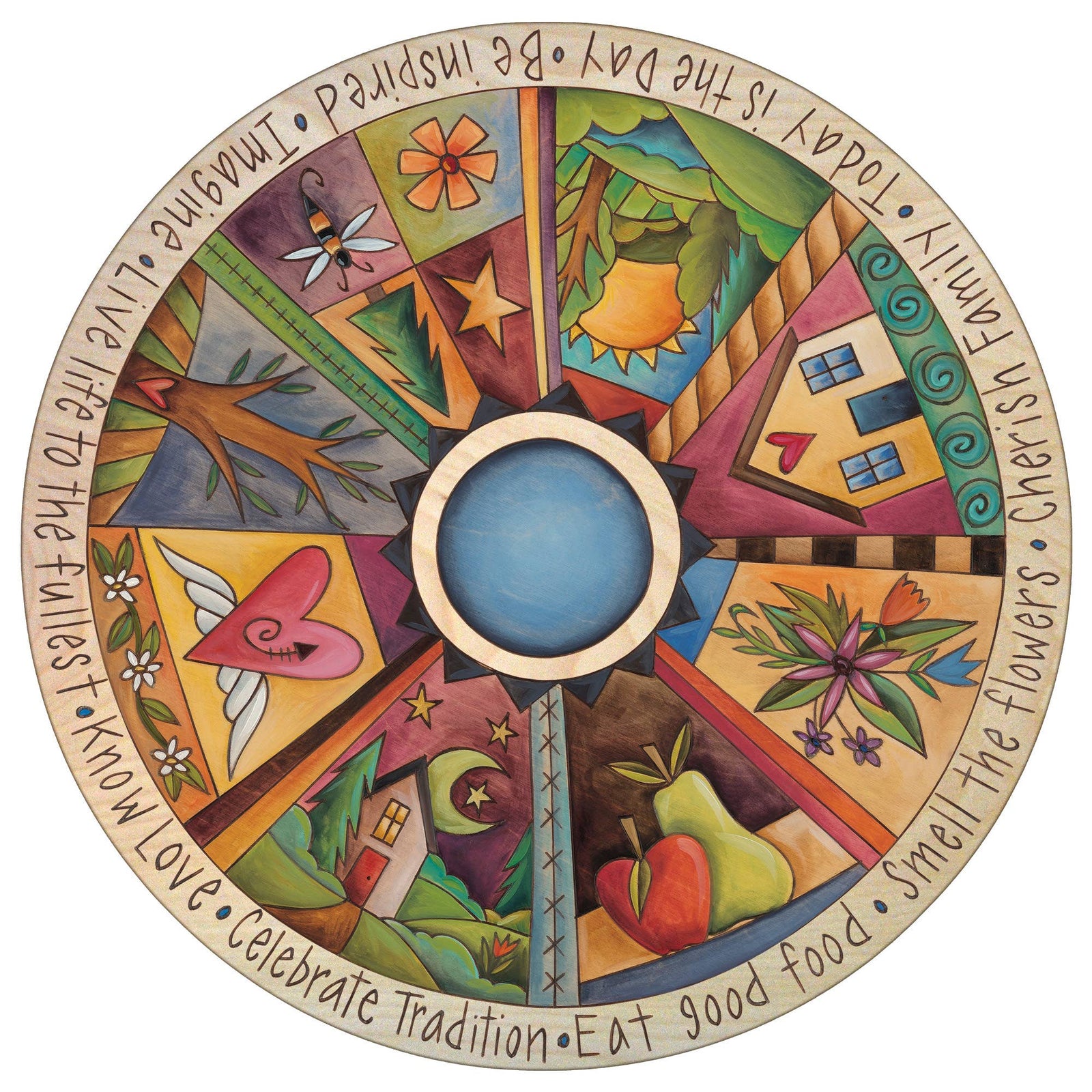 "Homemade Happiness" Lazy Susan