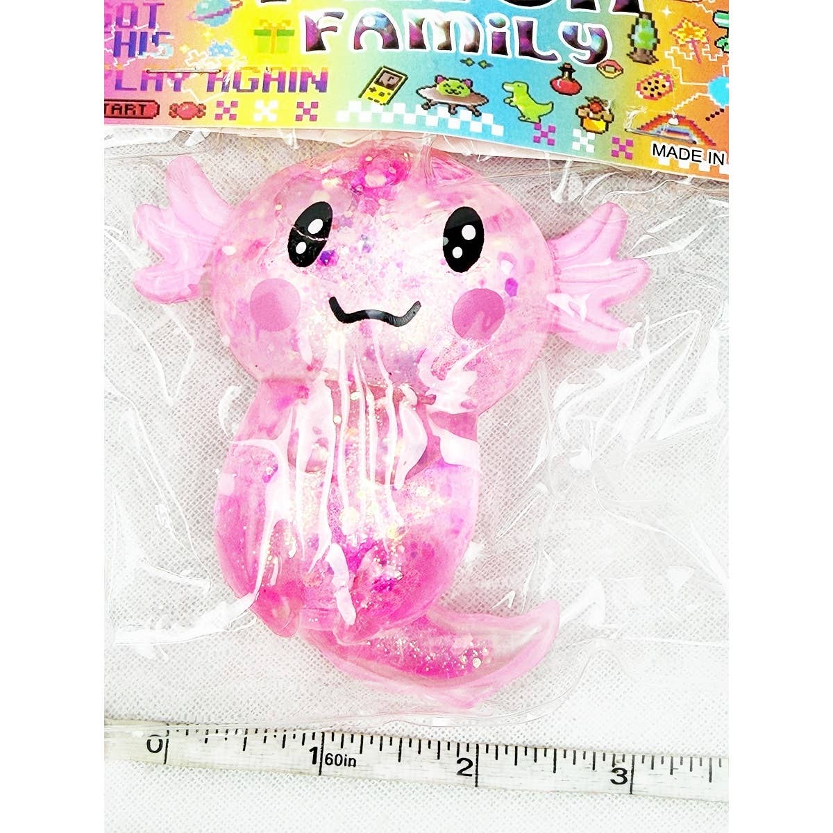Long Tail Axolotl Squishy Toy
