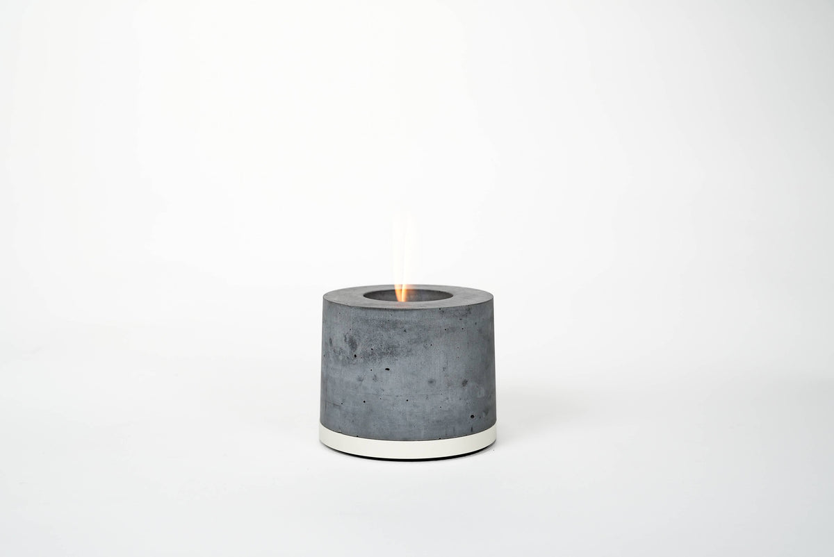 FLIKRFIRE® Table Top Fireplace: Black/Round