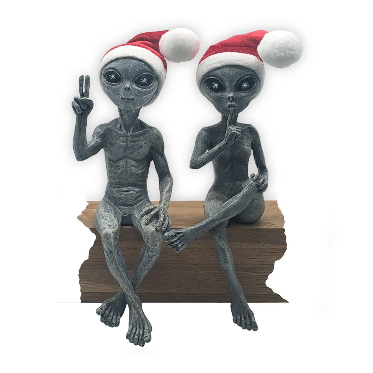 Alien Christmas Decoration Alien Statues Ledge Loungers