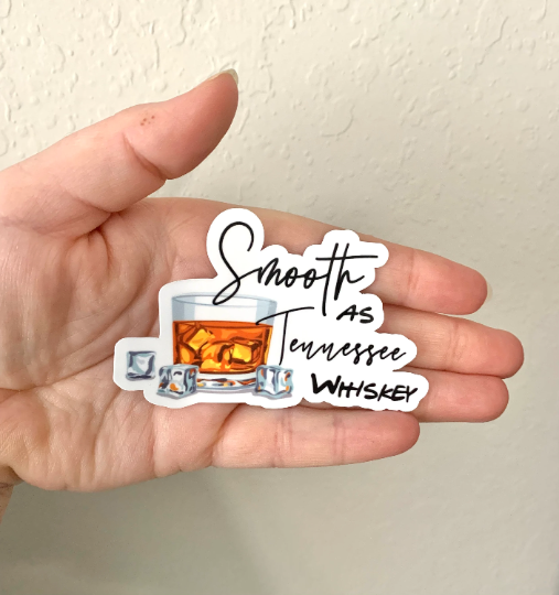 Tennessee Whiskey Sticker Glossy Vinyl