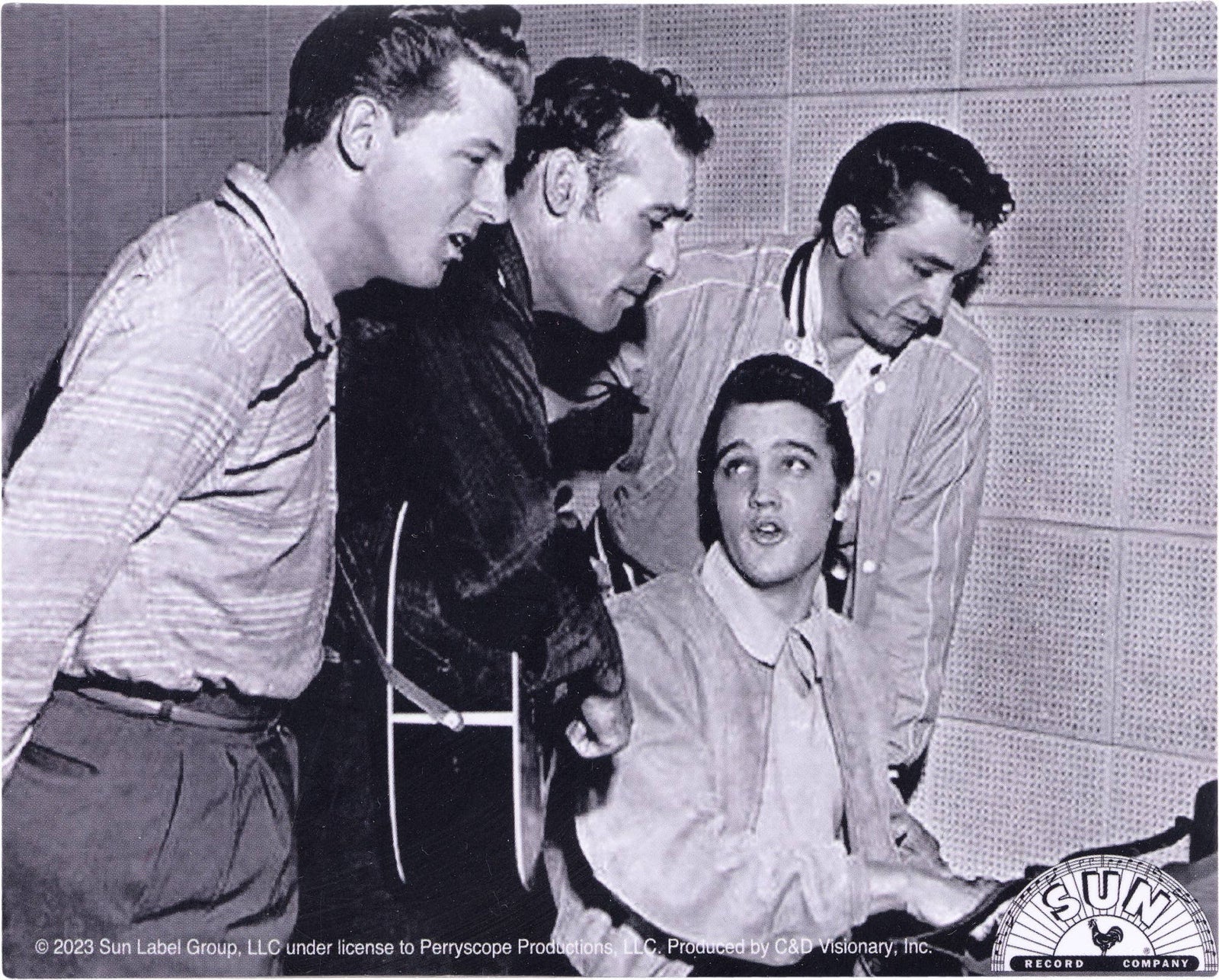 Sticker - Sun Records - Elvis, Johnny Cash, Jerry Lee Lewis