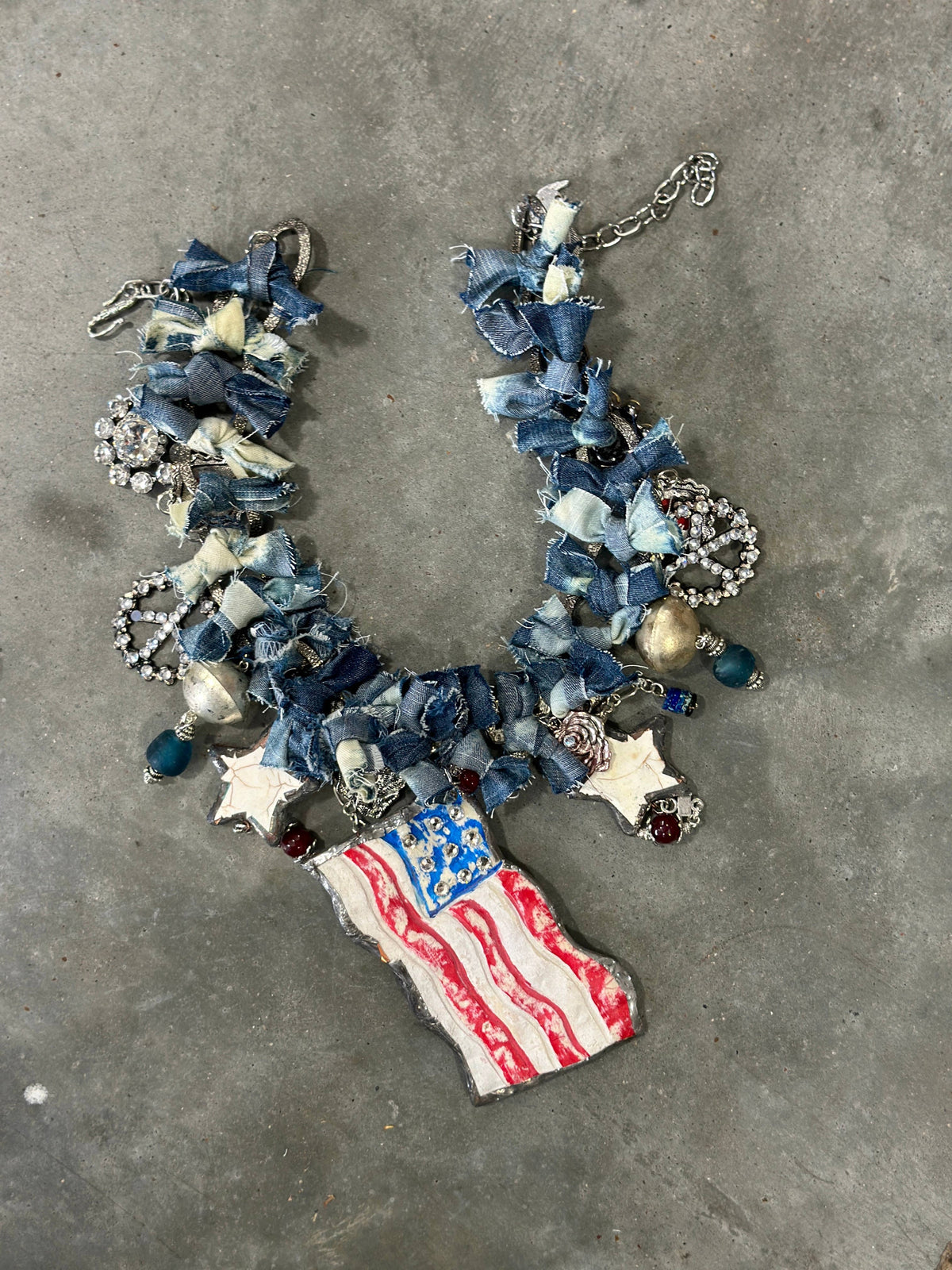Americana Handmade Necklace