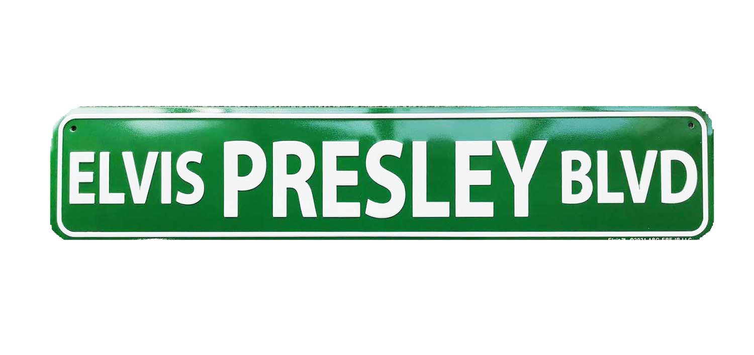 Elvis Street Sign