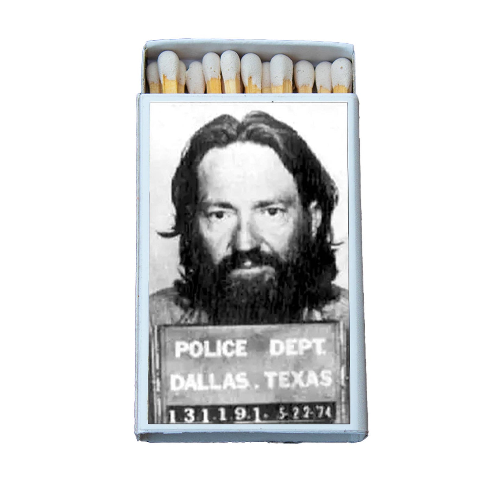 Matches • Celebrity Mugshot • Home Decor for Candles