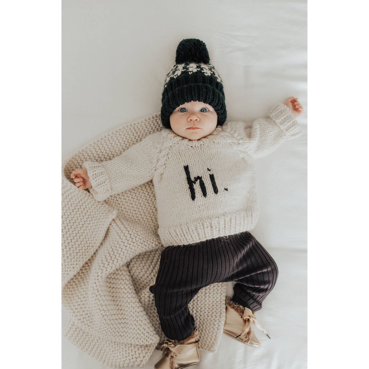 hi. Crew Neck Sweater: 6-12 months